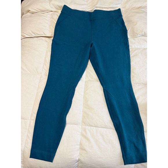 Duluth Trading Co Pants - Duluth Trading Co Noga Classic Knit Pants Teal Blue Women Large Regular